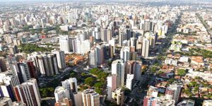 Plano Geral da cidade de Curitiba (PR). 